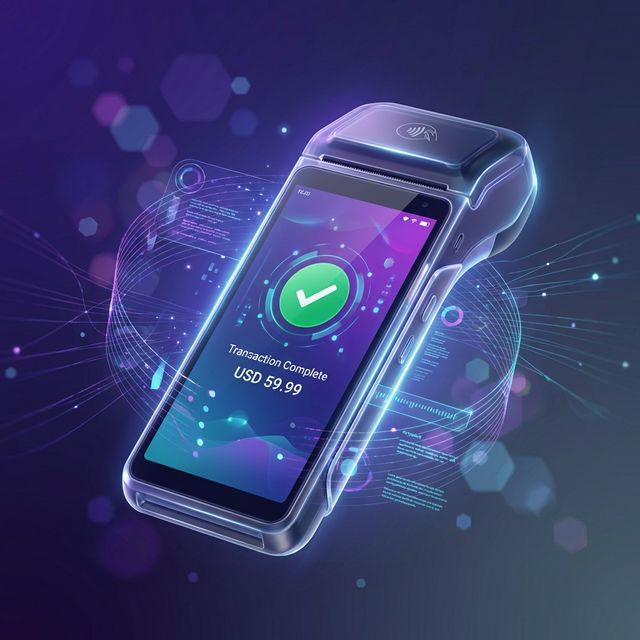 High-Tech Android POS Terminal